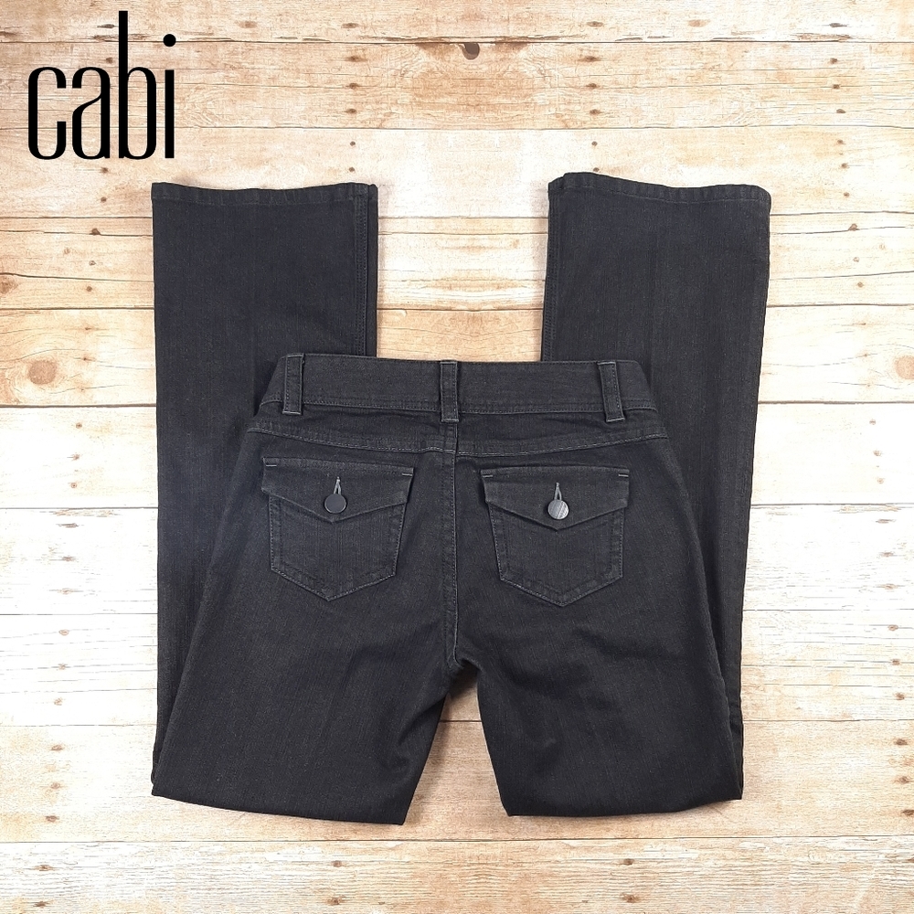 CAbi Black Jeans Size 4
